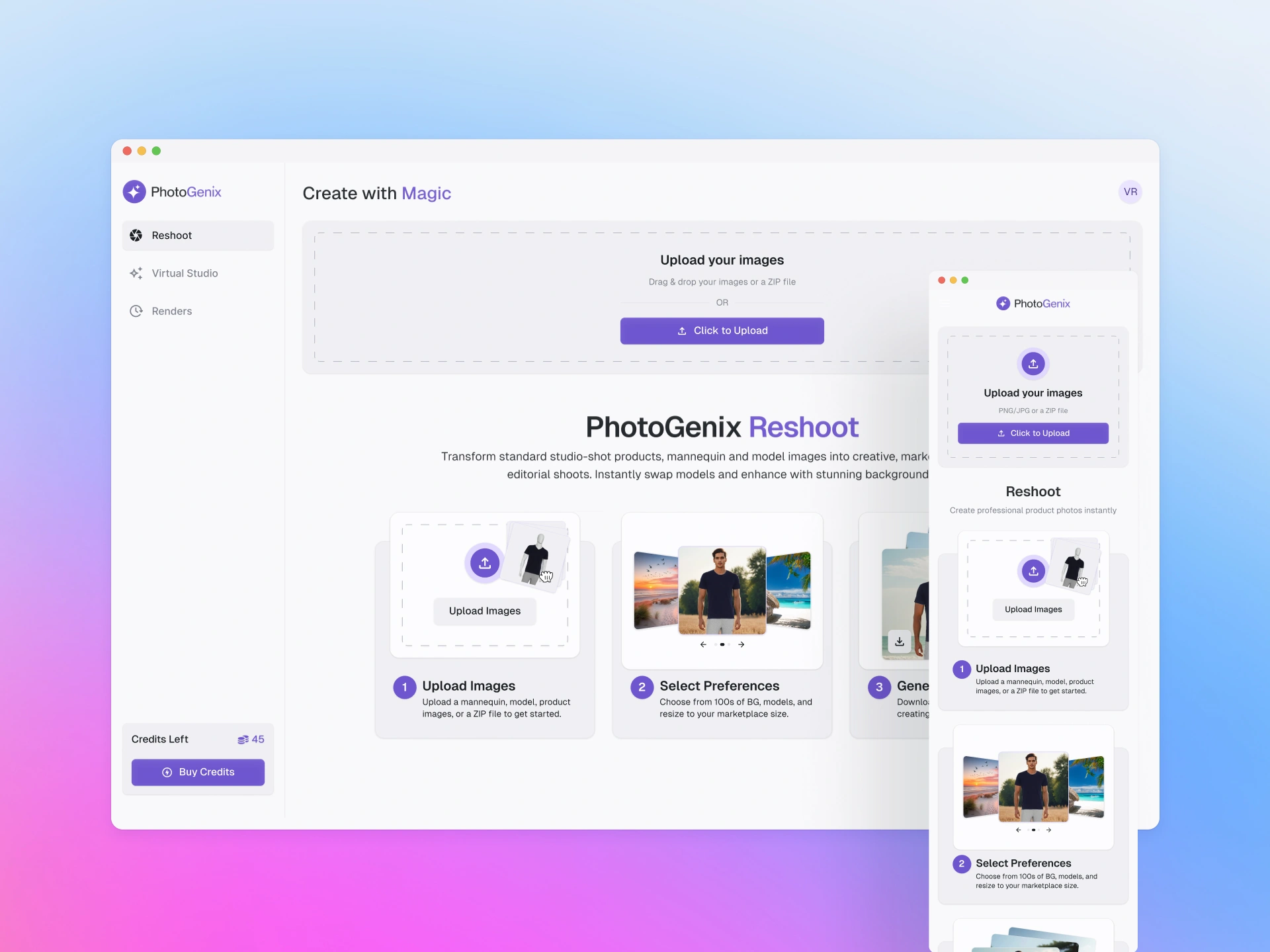 Photogenix V1 preview