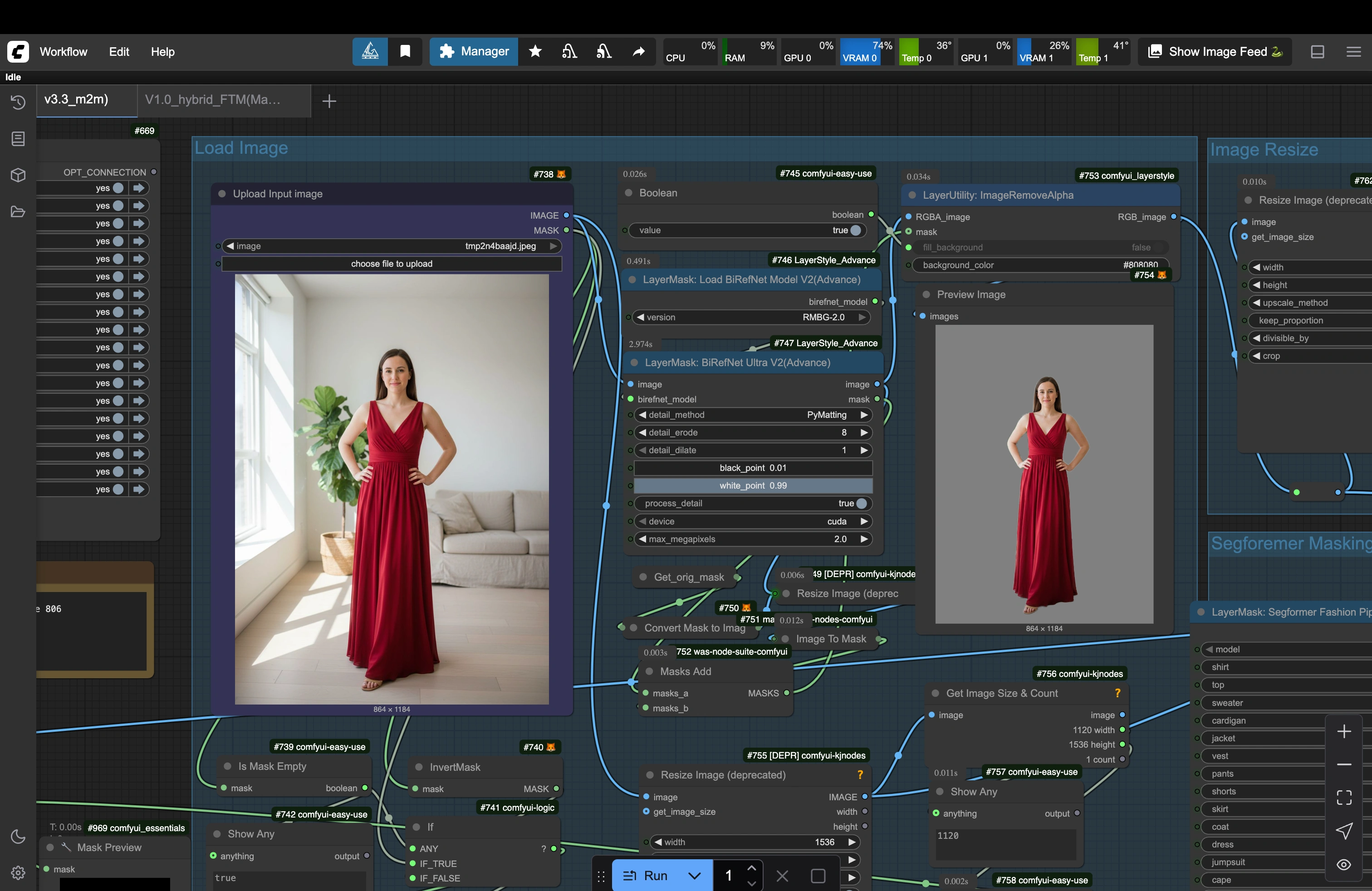 Flat-lay styling workflow preview