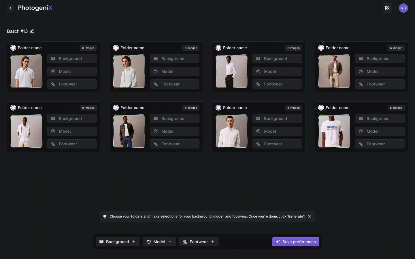 Bulk zip upload batch processing status